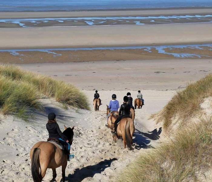 Camping La Dune Blanche Camiers Bagian luar foto